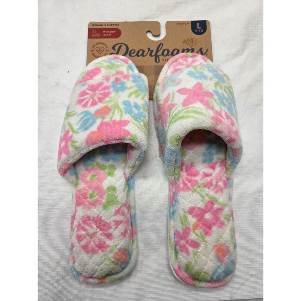 Dearfoams Memory Foam Slippers